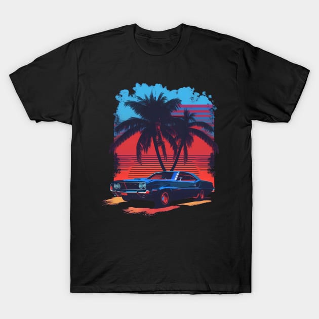 Muscle car T-Shirt by DragonDream